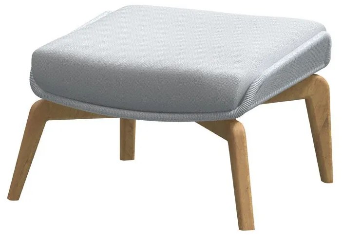 4 Seasons Outdoor Carthago bistroset frozen met Zucca tafel Ø 90 cm Wit weerbestendig
