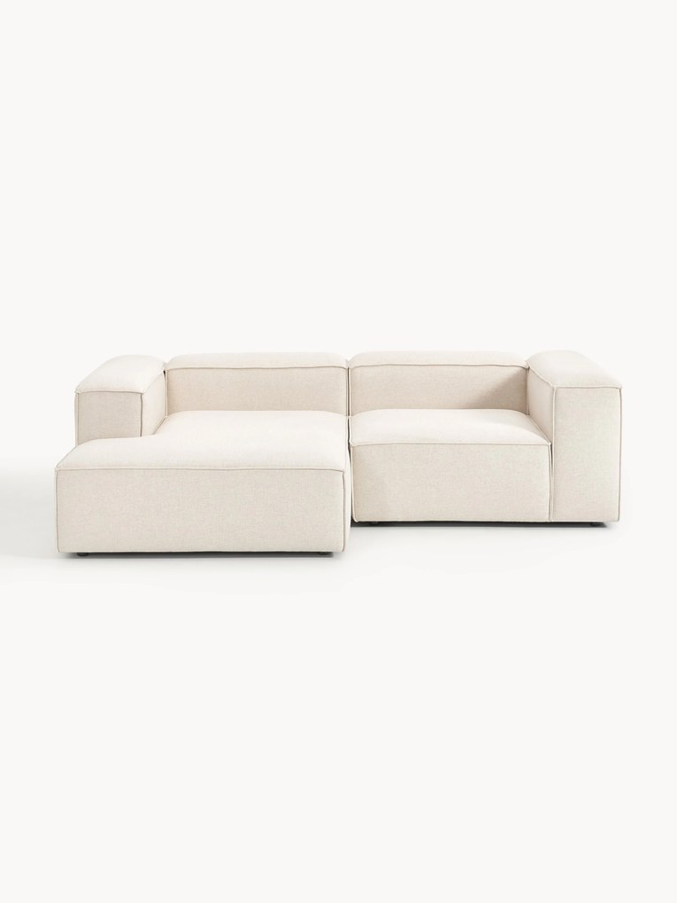 Modulaire hoekbank Lennon (3-zits) van linnenmix