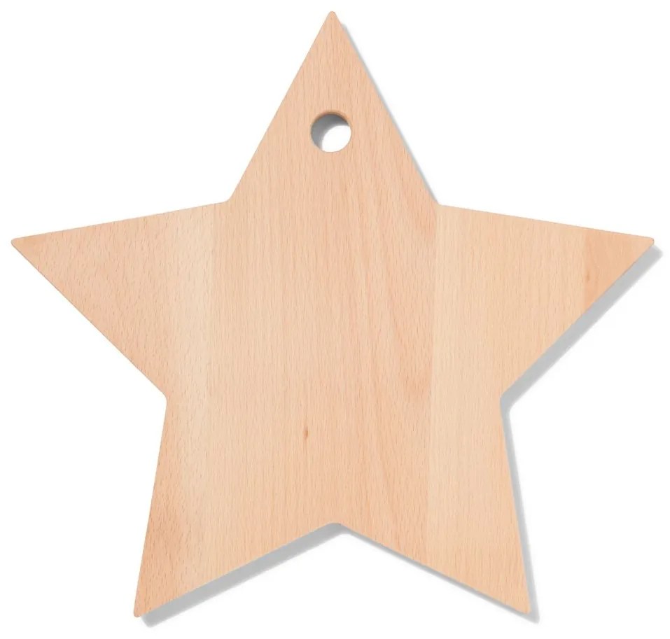 HEMA Serveerplank Hout Ster 32cm