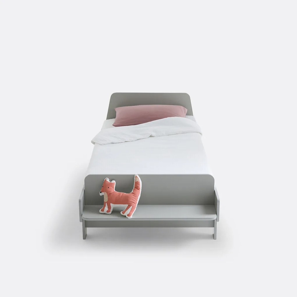 Bed met lattenbodem + bank Nuttéo