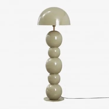 Boulia Ijzeren Vloerlamp Groen – Salie & ↑115 Cm - Sklum