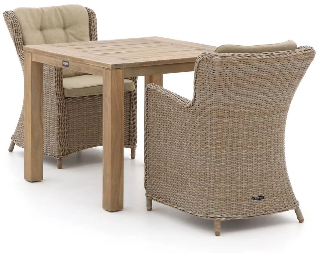 Intenso Milano/ROUGH-S 90cm dining tuinset 3-delig