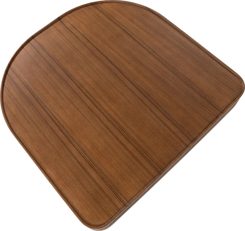 Design Salontafel Walnoot - 122 X 122cm.