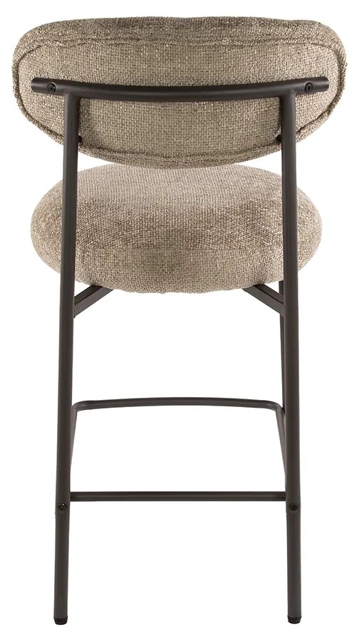 Ronde Barstoel Met Rugleuning