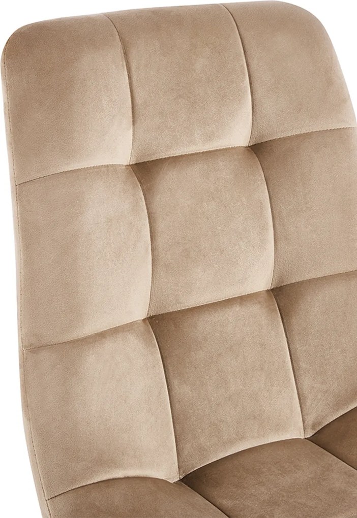 Pack 4 Stuhl Fluwelen Stoelen