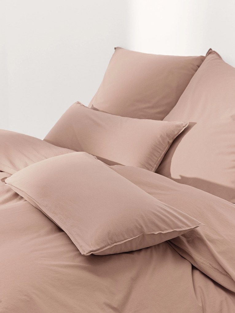 Dekbedovertrek van gewassen perkalkatoen Debbie