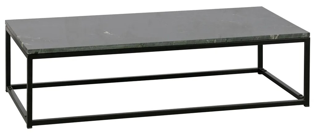 BePureHome Mellow Rechthoekige Salontafel Zwart Marmer - 120 X 60cm.