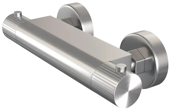 BRAUER Stripe Douche Thermostaatkraan - opbouw - RVS-kleurig geborsteld PVD 5-NG-344