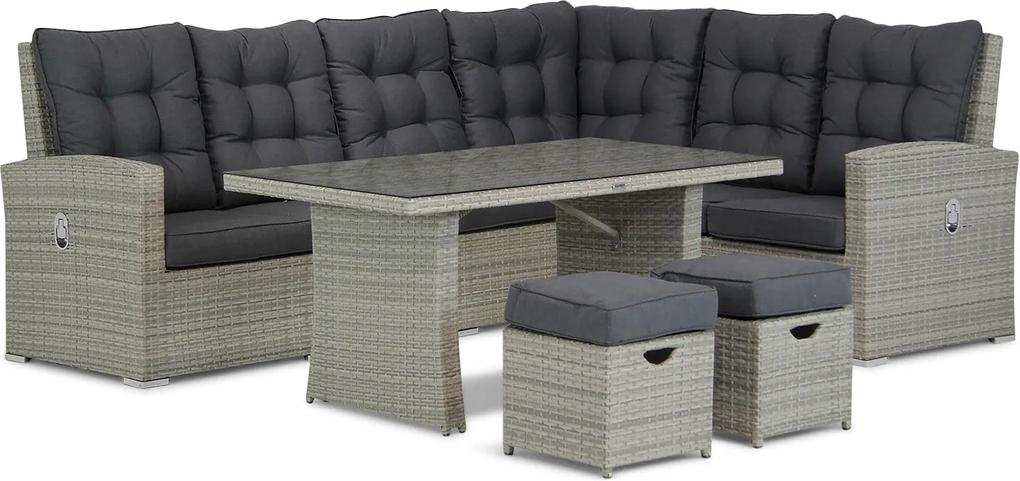 Garden Collections Sheffield dining loungeset 7-delig