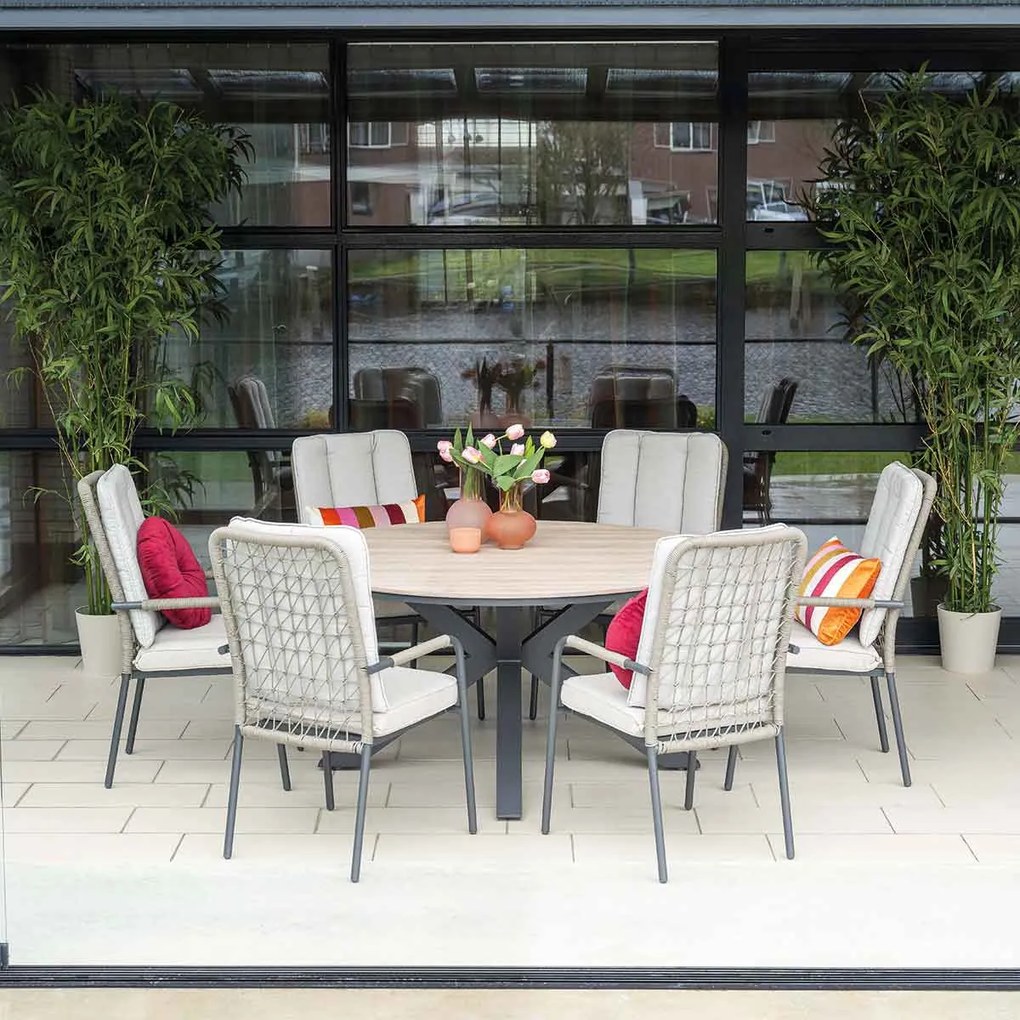 Garden Impressions Aleria tuinstoel - taupe