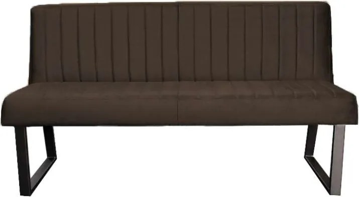 Eetkamerbank - Hengelo - stof Element antraciet 01 - 140 cm