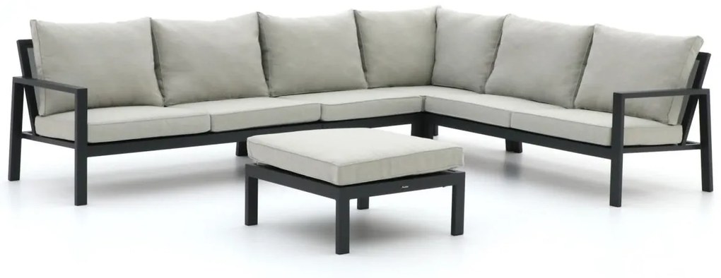 + 15% kassakorting | Hoek loungeset Manifesto  | 6 personen | Loungeset Grijs | Hoekbank Aluminium | 324x246cm | Kees Smit Tuinmeubelen