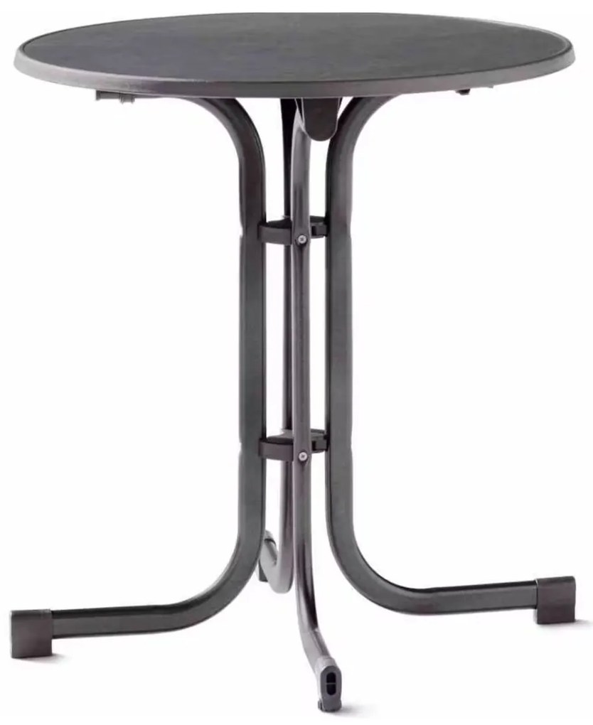 Sieger Boulevard ronde klaptafel Ø70 cm. - Antraciet