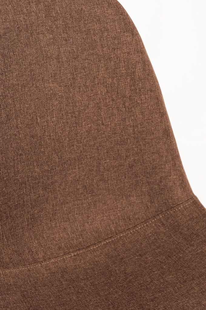 Set 4 Teok Stoffen Stoelen