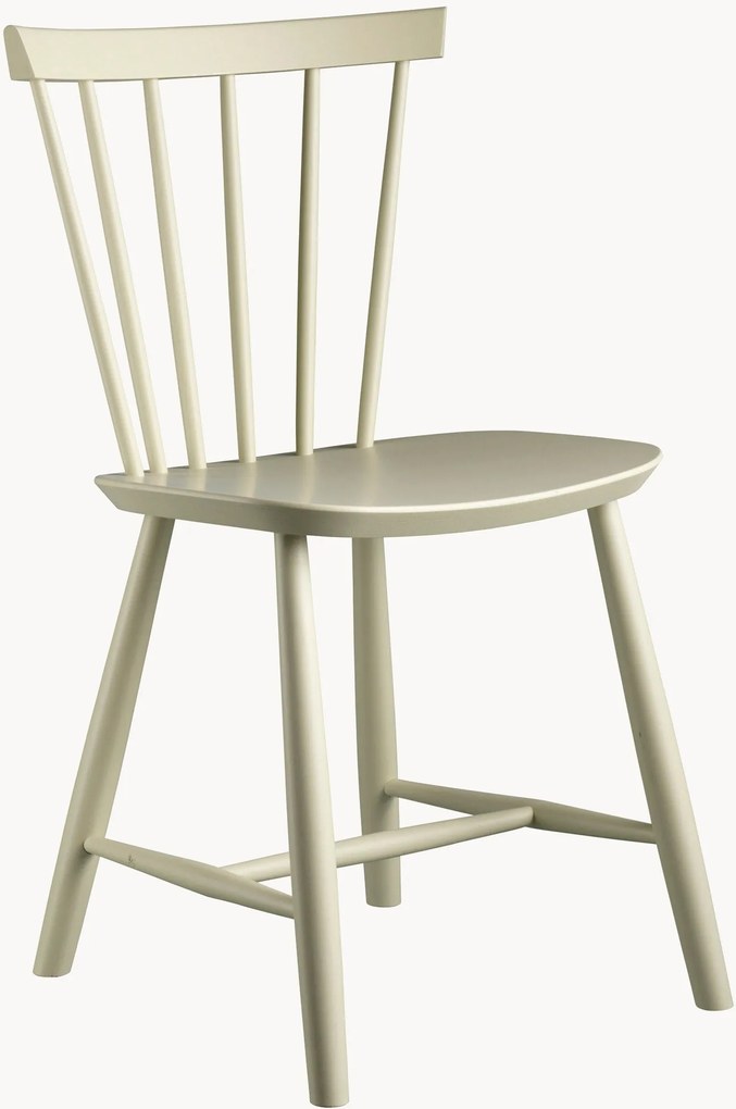 Handgemaakte eetstoel J46 van beukenhout