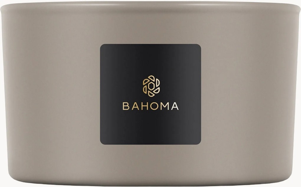 Met de hand gegoten 3-lonts geurkaars Sand (amberhout, kamille)