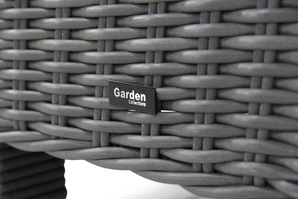 Stoel en Bank Loungeset 5 personen Wicker Grijs Garden Collections Toronto/Brighton