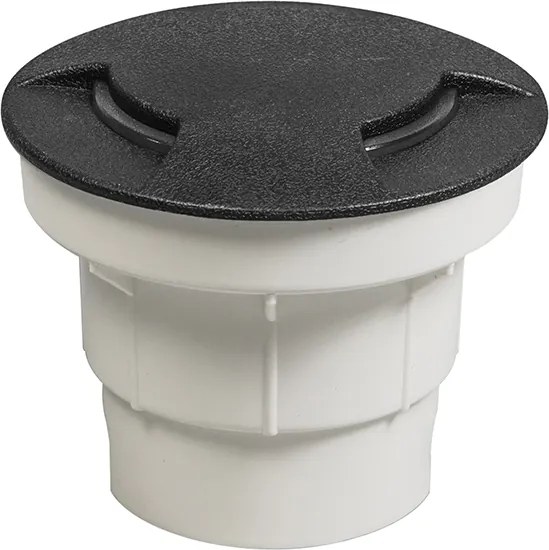 Set van 3 buiten grondspot zwart incl. LED IP67 - Ceci 2