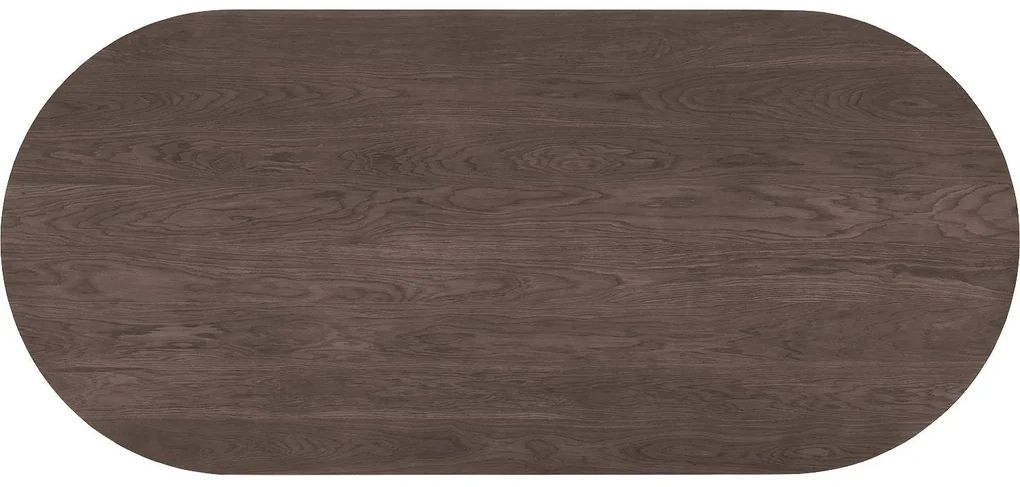 Goossens Excellent Eettafel Floyd, Semi rond 220 x 100 cm