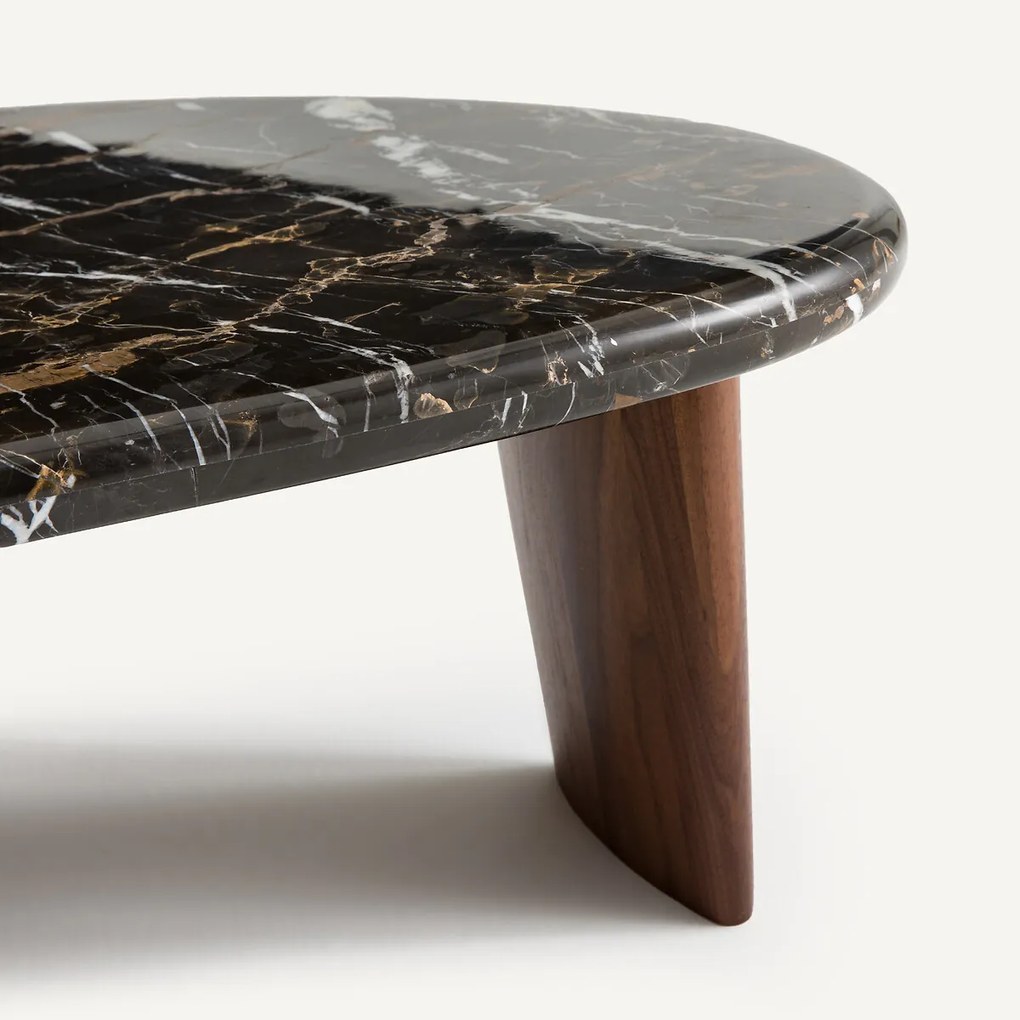 Amber marmeren salontafel, Guimel