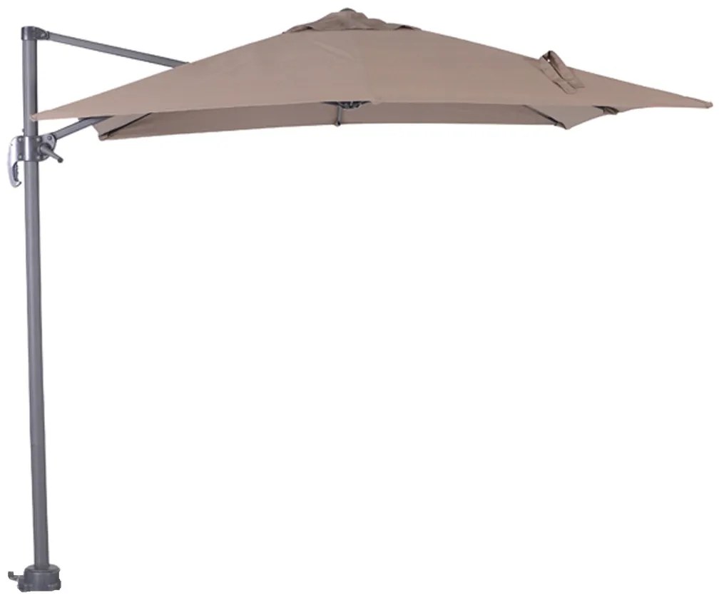 Garden Impressions Hawaii zweefparasol S 250 x 250 cm taupe