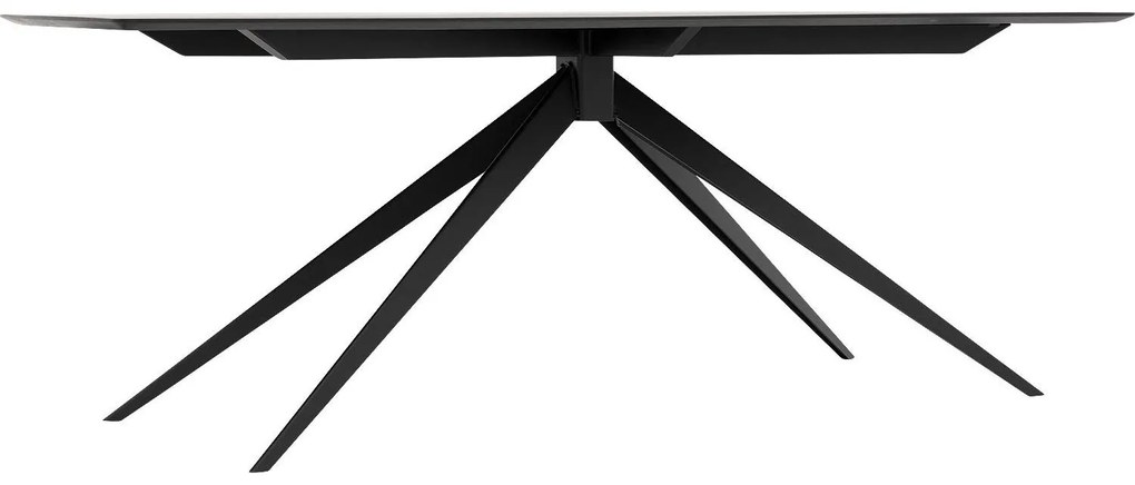 Goossens Excellent Eettafel Uniek, Semi rechthoekig 200 x 100 cm