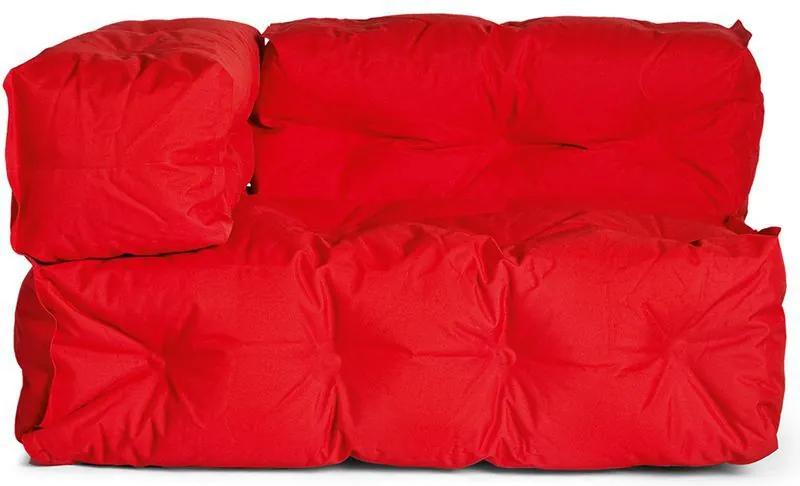 Sitting Bull Couch Armleuning Links - Rood