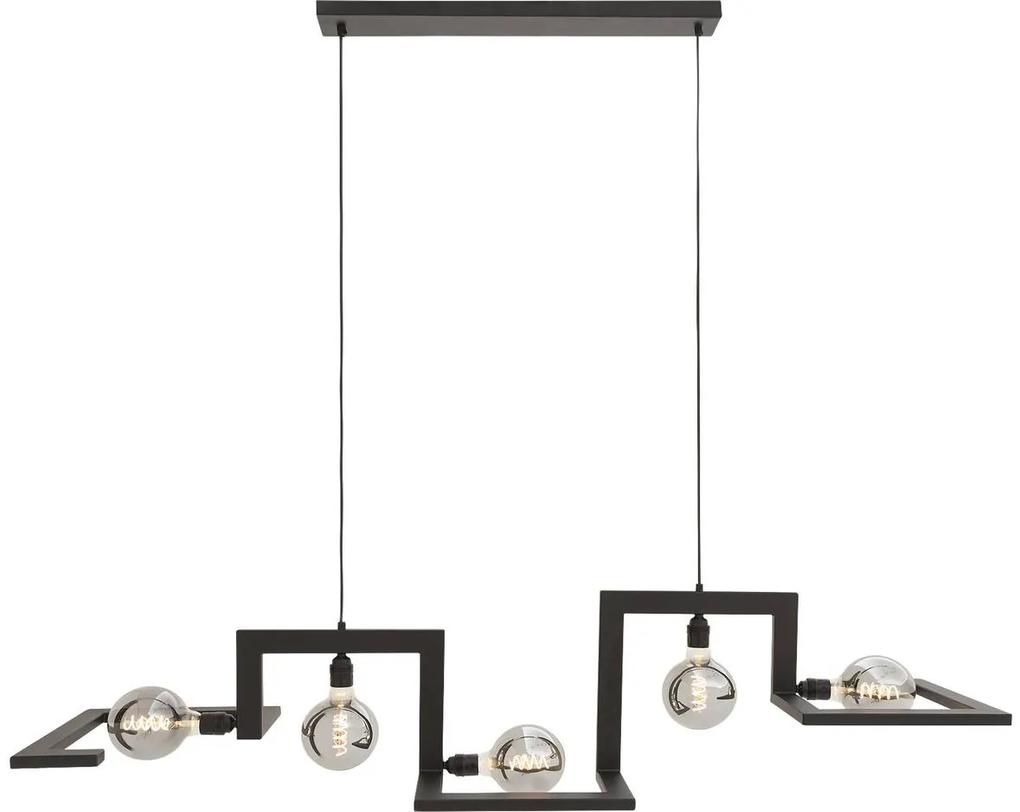 Goossens Hanglamp Anouk, Hanglamp met 5 lichtpunten exclusief lichtbron