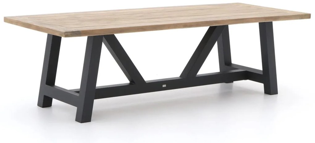 + 15% kassakorting | Tuin eettafel Bellagio  | Rechthoekig  | Tuintafel Teakhout | 260x100cm | 6 personen | Kees Smit Tuinmeubelen