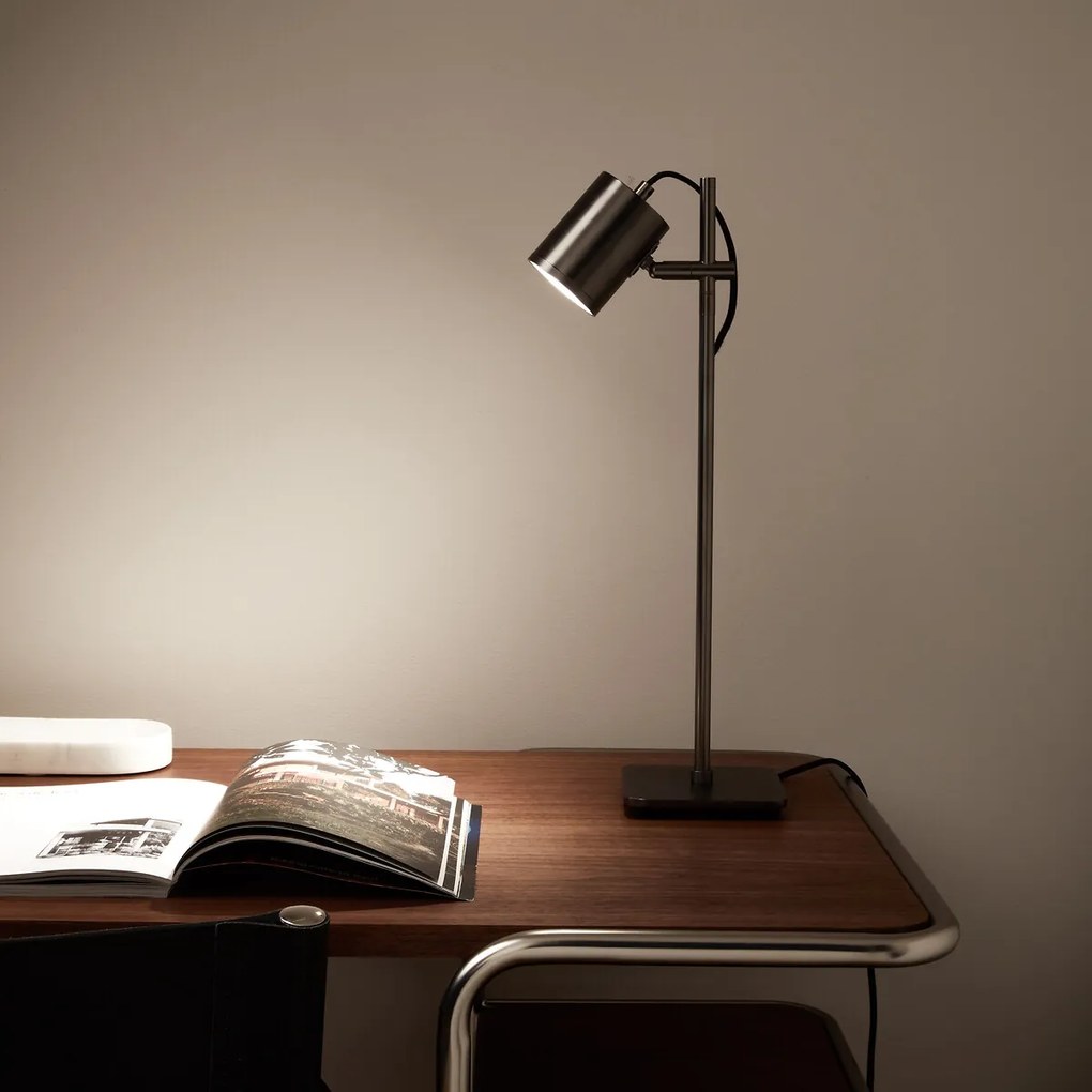 Verstelbare spot lamp met grafiet afwerking, Girevole