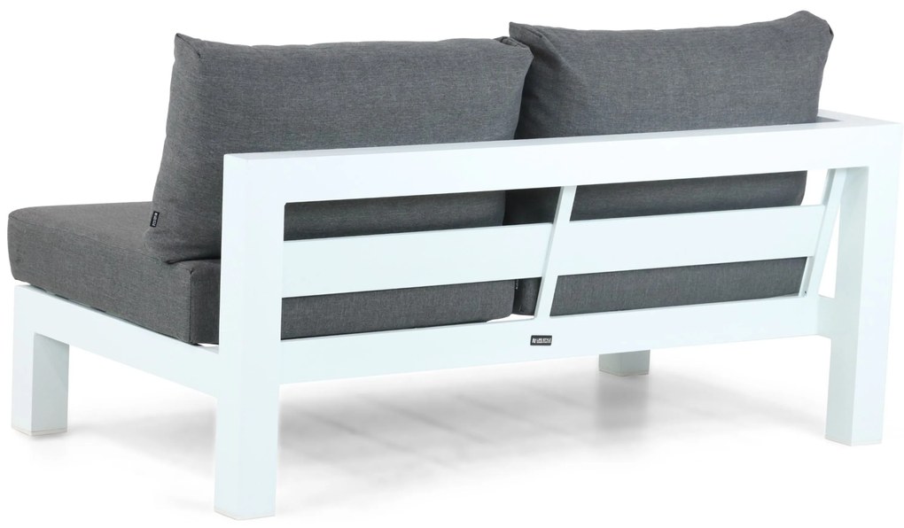Hoek loungeset 5 personen Aluminium Wit Lifestyle Garden Furniture Luca