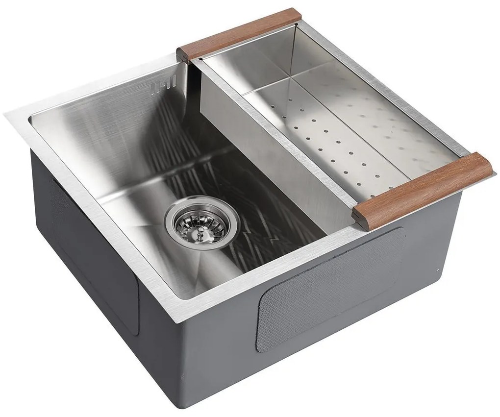 Sapho Epic spoelbak 54x43x20cm RVS
