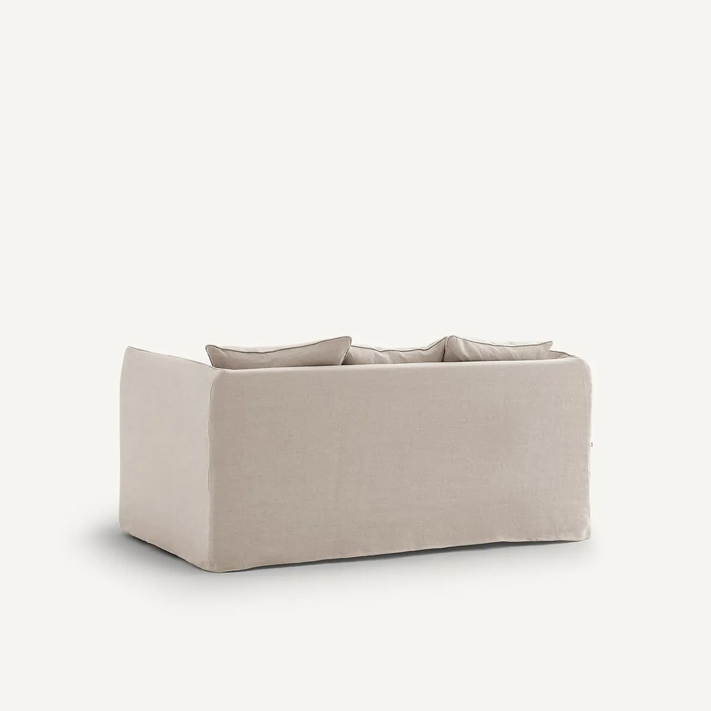2-zitsbank in gekreukt linnen, Neo Chiquito