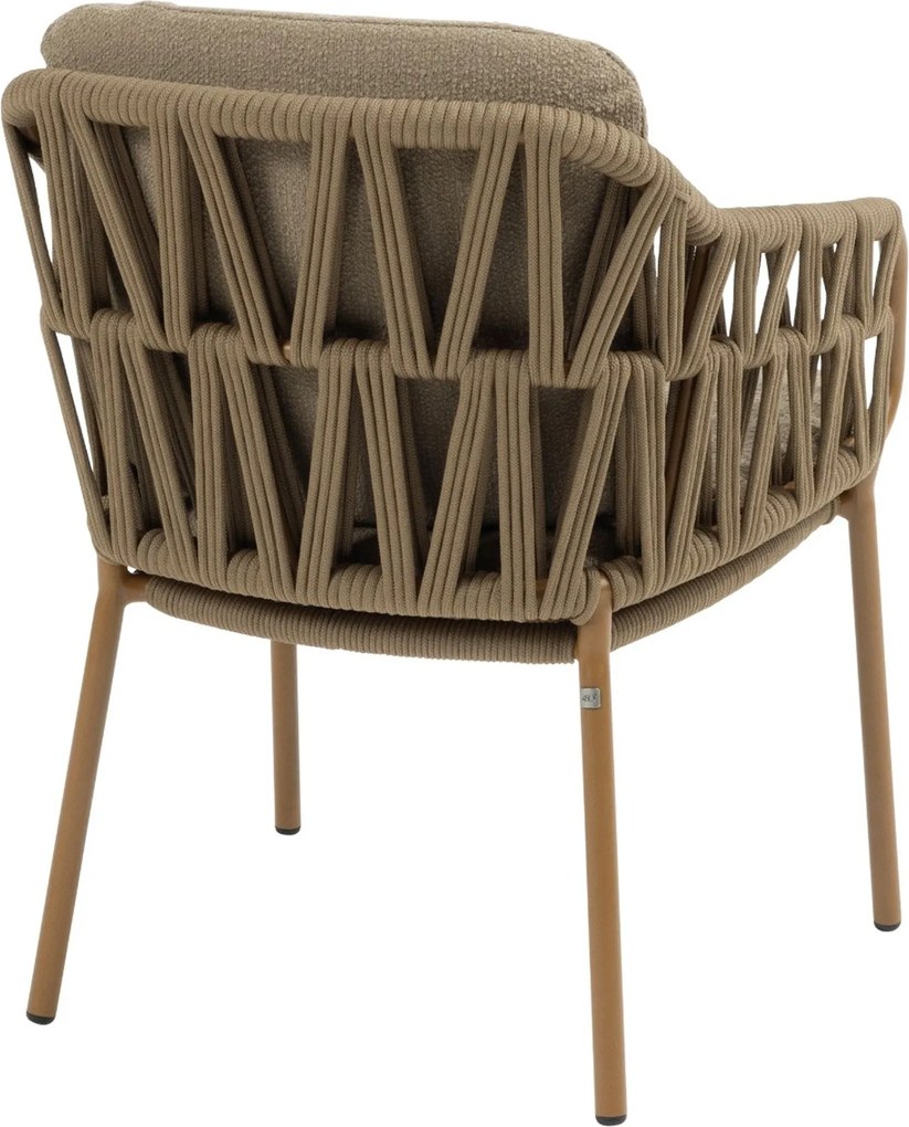 Tuinset 6 personen  Rope Taupe 4 Seasons Outdoor Biarritz/Colorado