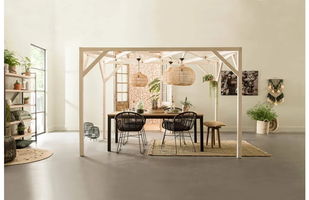Goossens Eettafel Santos, 240 x 100 cm