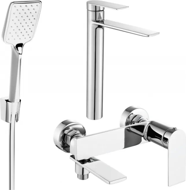 Mexen Zero R62 badset, chroom - 71113R62-00