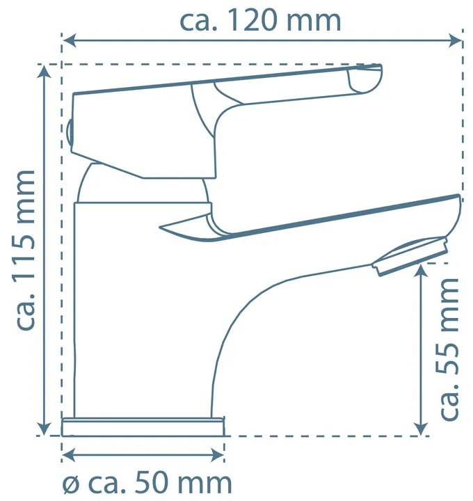Schutte Vico fonteinkraan chroom