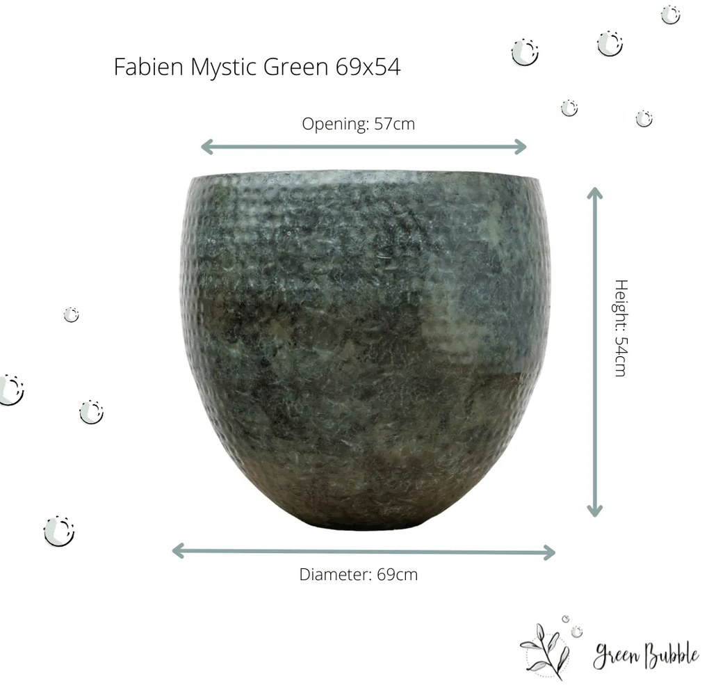 Fabien mystic green
