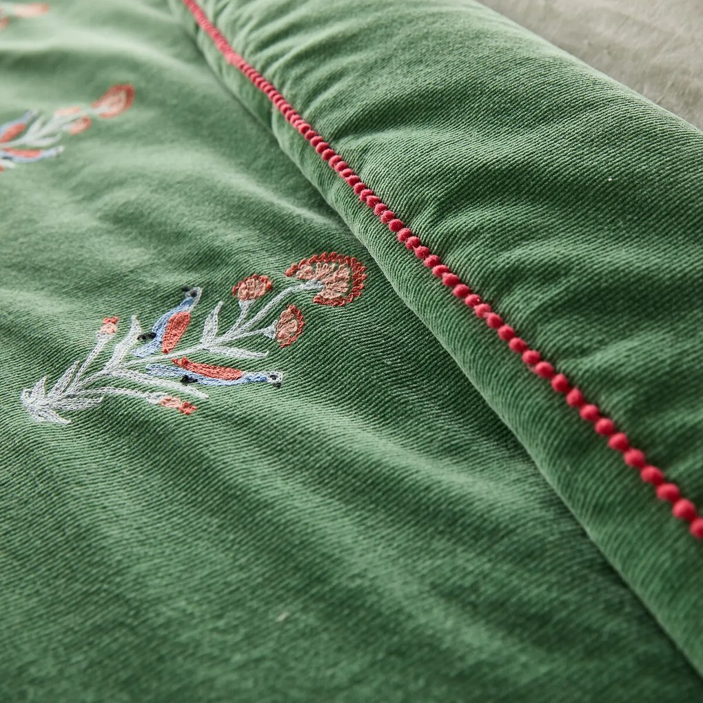 Gematelasseerd dekbed in gerib fluweel Dylis