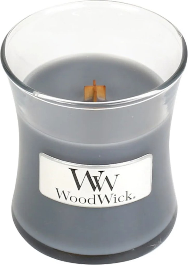 WoodWick Evening Onyx Geurkaars - Mini - 8 x 7 cm - 20 branduren