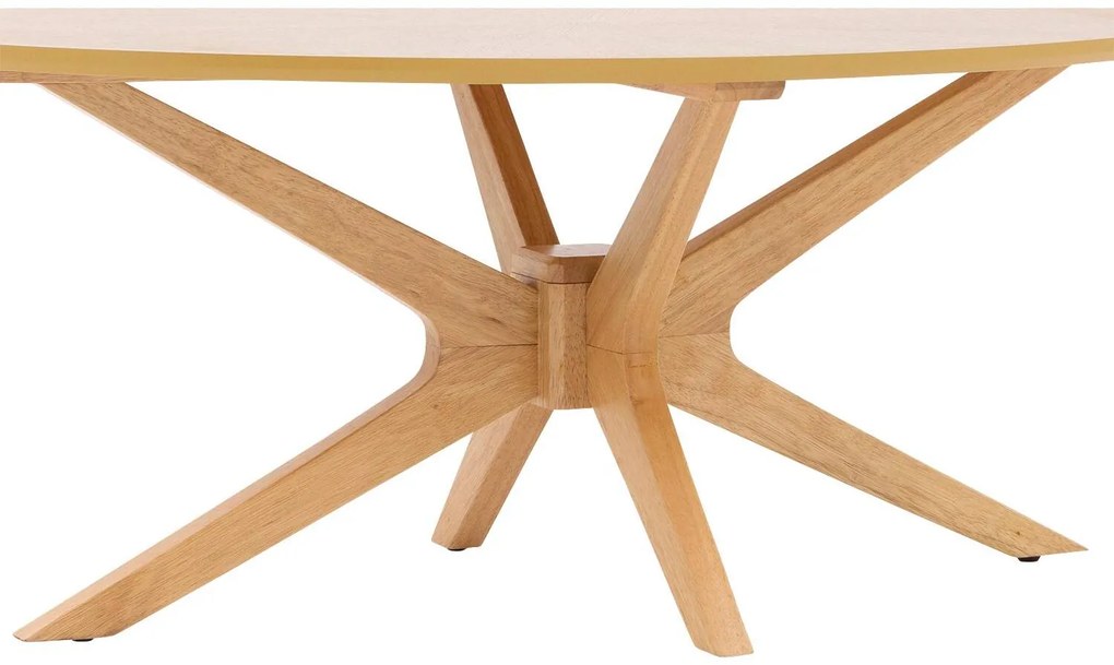 Goossens Basic Salontafel Sanoa, Ovaal 120 x 70 cm