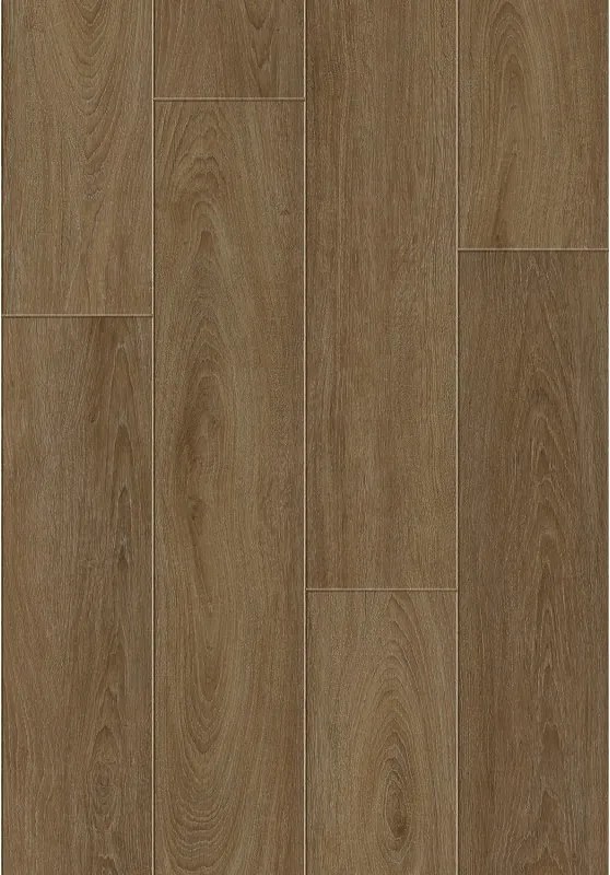 Mexen Salinas  monsterpaneel van SPC-vinyl 6,5 mm, IXPE-onderlaag 1,5 mm, 4 V-Voeg, Eik - F1128-S