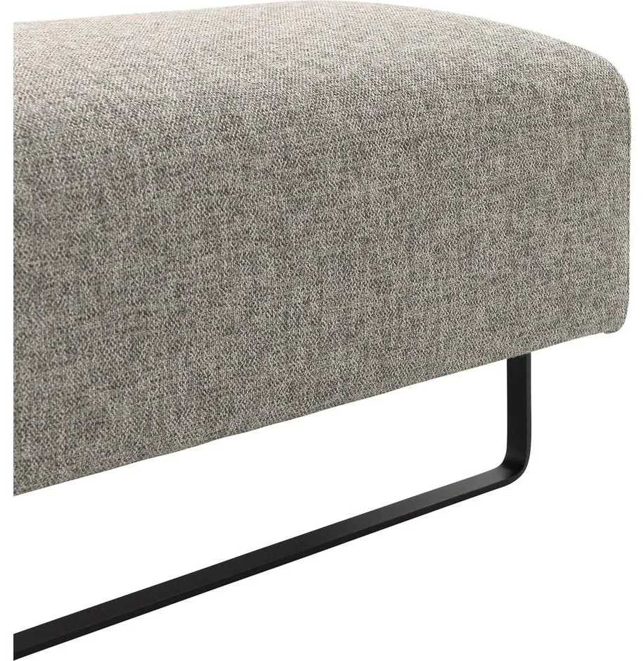 Goossens Hocker Montreal, 94 x 61 cm, 47 cm hoog
