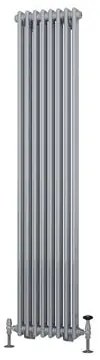 Eastbrook Rivassa 2 koloms radiator 40x180cm staal 1245W chroom