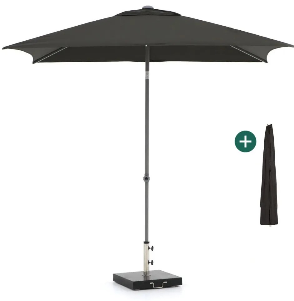 + 15% kassakorting | Shadowline Push-up parasol 250x200cm | Kees Smit Tuinmeubelen