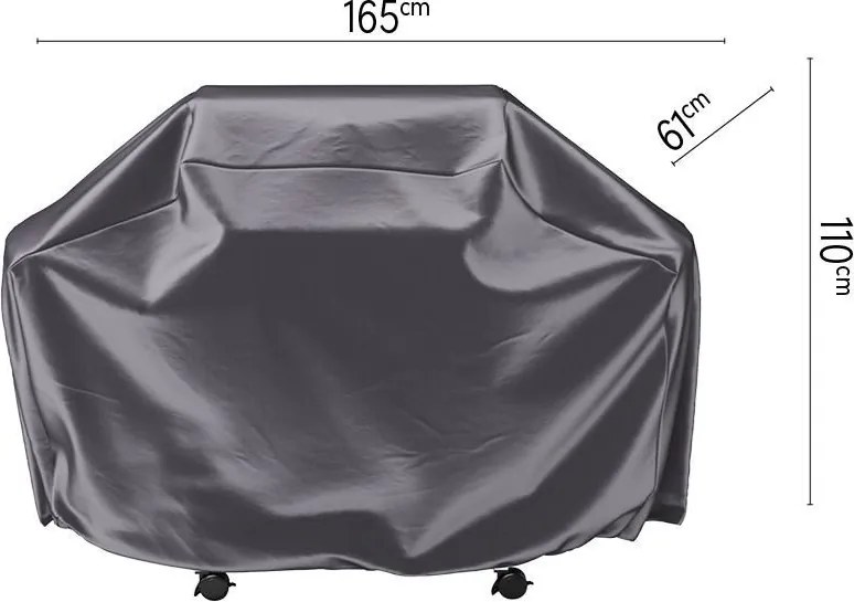 Platinum Aerocover gasbarbecue hoes - Ademende hoes voor barbecues maat XL