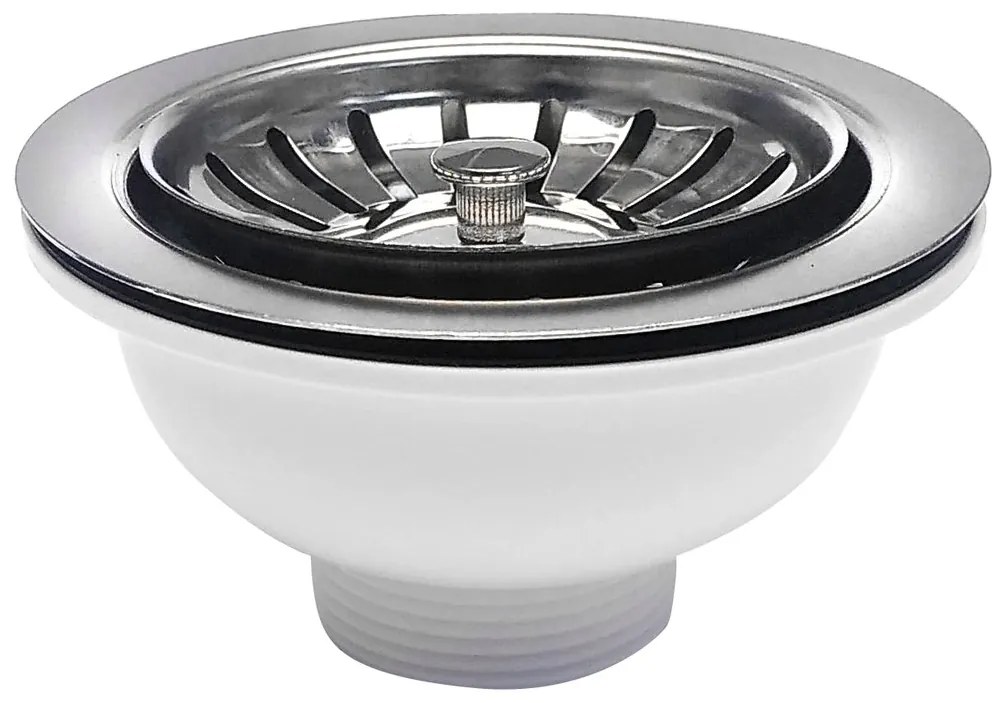 Bruckner afvoerputje RVS 6/4"