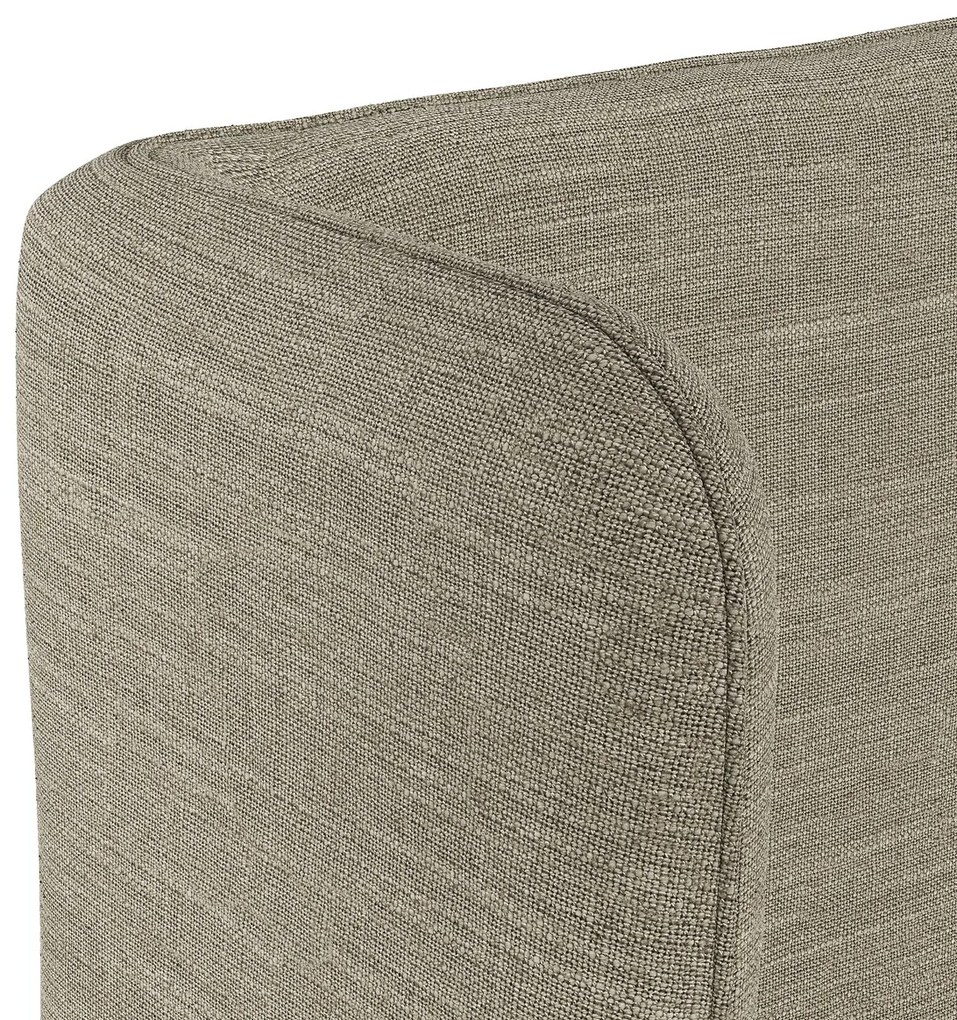 Kofferbed in linnen met ophefbare bedbodem, Robwig