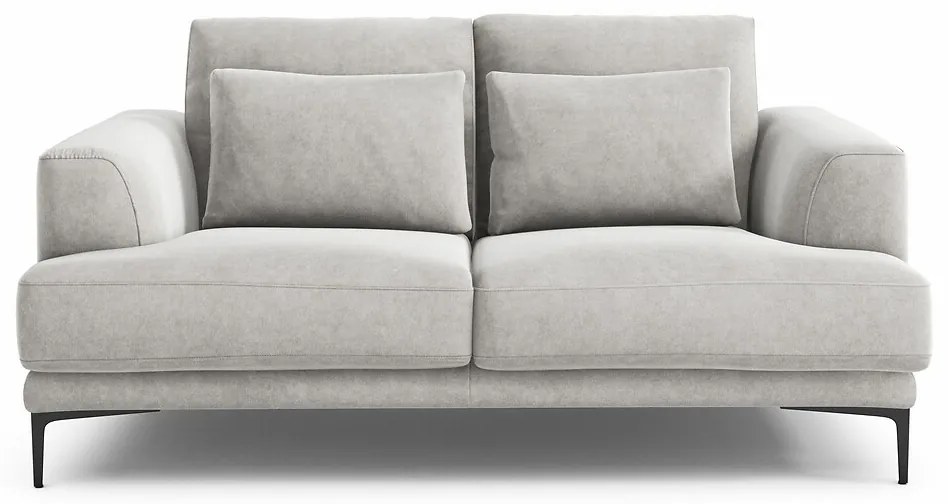 Bank stonewashed fluweel, 2-zit, Marsile