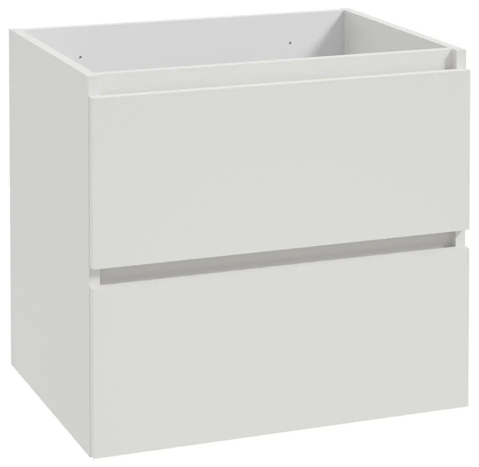 Fontana Proma badkamermeubel 120cm met zwarte waskommen en LED spiegel mat wit